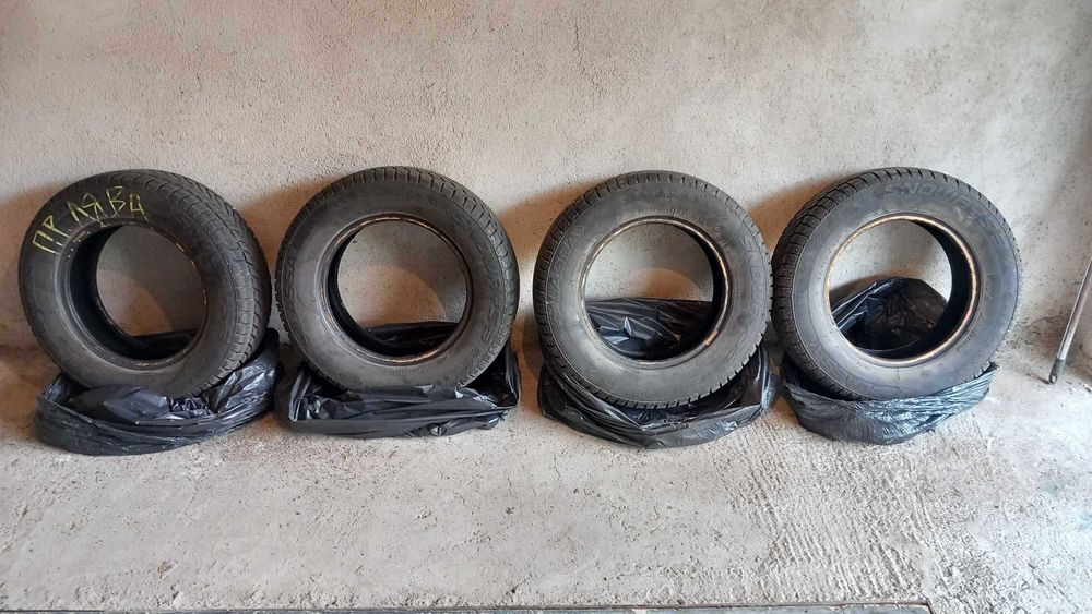 Продавам зимни гуми  14"