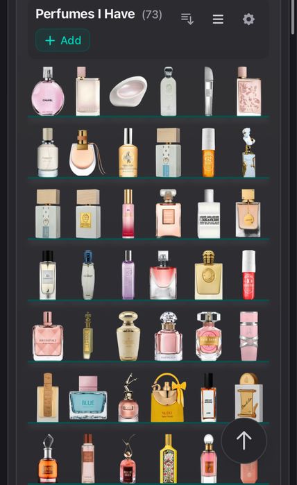 Отливки на парфюми от личната ми колекция