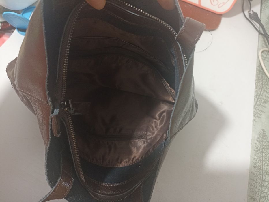 Сумка из натуральной кожи