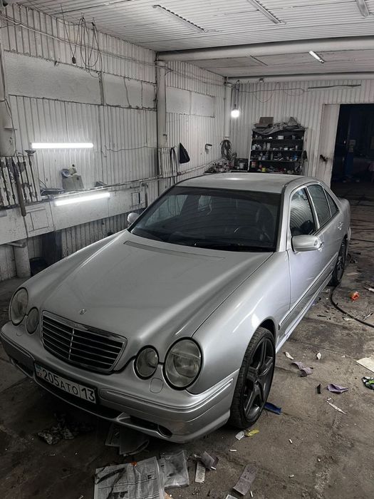 W210 В210 бампер порог решётка крыло капот фара поворотник багаж