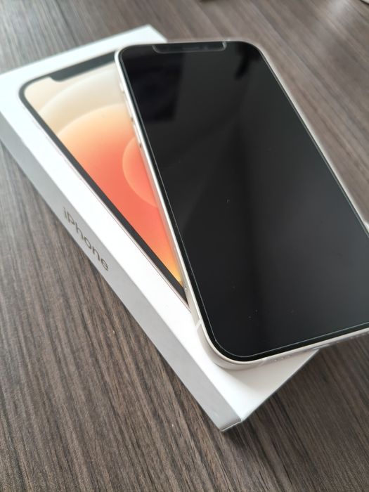 iPhone 12 64GB White Impecabil 91% + Cadou