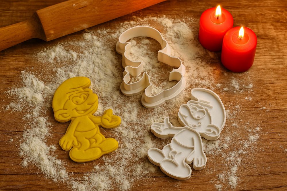 Decupatoare cu embosator – modele diverse pentru biscuiți, fondant