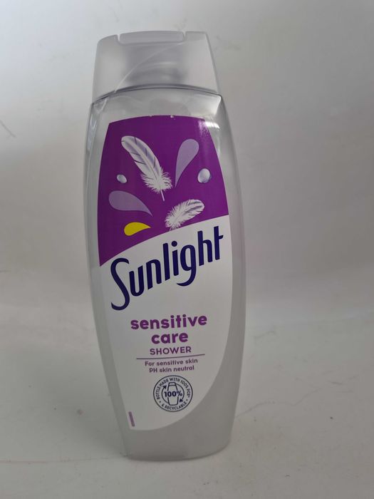 1бр-4.99€ 2бр-7.99€ Sunlight душ и пяна за баня 675мл, 0% сапун / чувствителна кожа