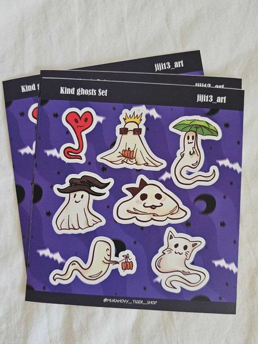 Стикери духчета за Хелоуин.
