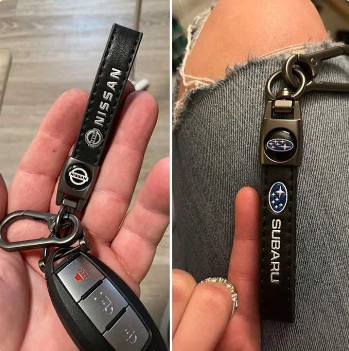 Кожени Авто Ключодържатели Ауди Мерцедес BMW Тойота Шкода Фолксваген