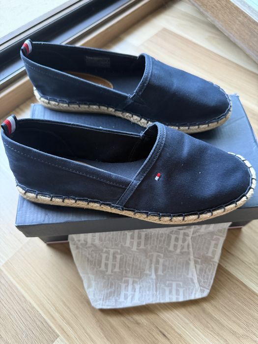 Espadrile Dama Tommy Hilfiger Basic Flat - Bleu / Bleumarin (Mărimea 36)