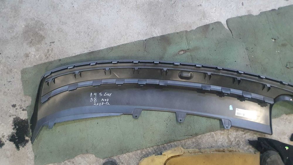 spoiler/prelungire bara spate Audi A4 B8 S line 2008-2012 nou Original