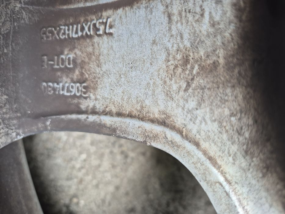 4бр алуминиеви джанти за Волво ХС 60/ 7.5ж Х17/ ет 50.5/ 5Х 108/