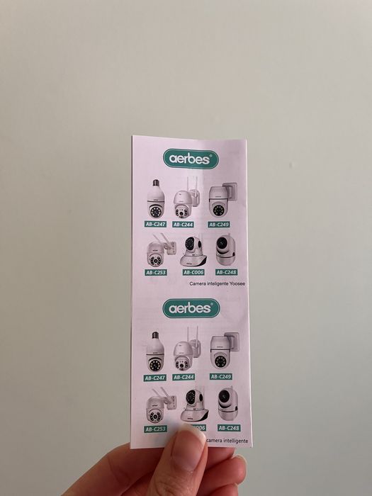 2 бр. Смарт камера с предаване в реално време (wi-fi)