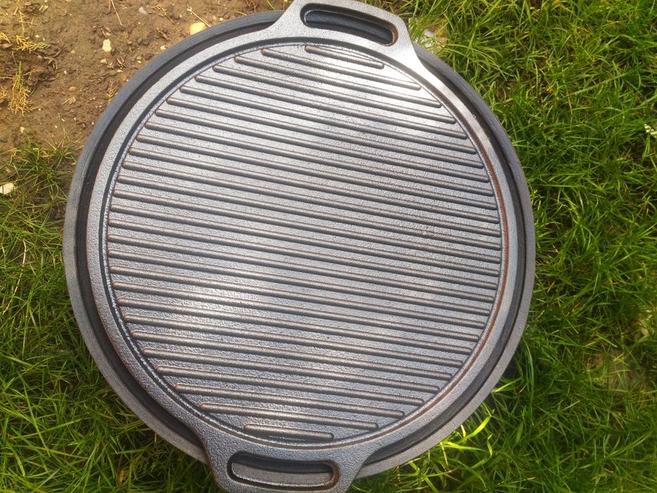 Gratar din fonta pura Promo 289 lei 10 Kg/ 45 cm