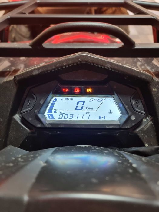 Vând atv cf moto 520 aproape nou, accept schimb cu model nou