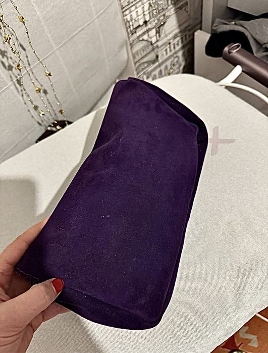 Клатч из замши, Marni