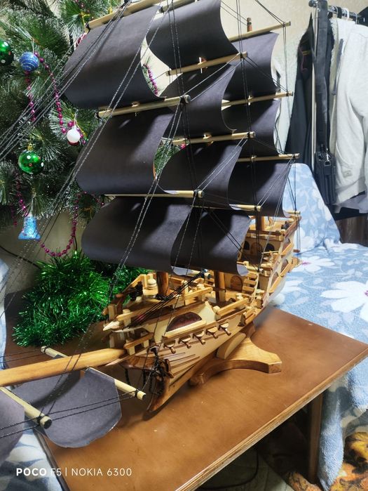 Корабль ручная работа