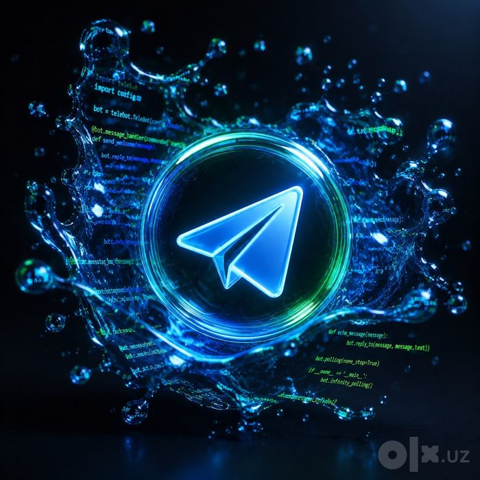 Telegram bot yasash | Python dasturlash va IT xizmatlari