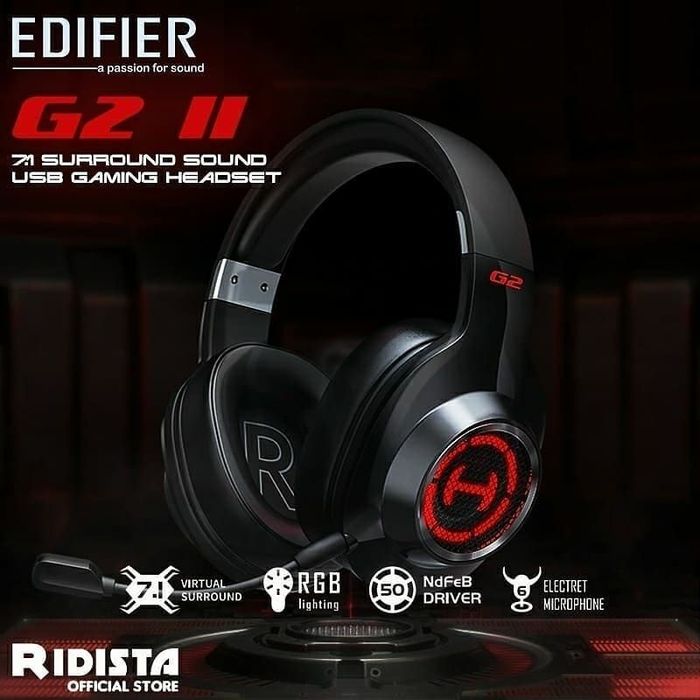 Edifier G2/2 Проводные Игровые Наушники для игр и колл центра