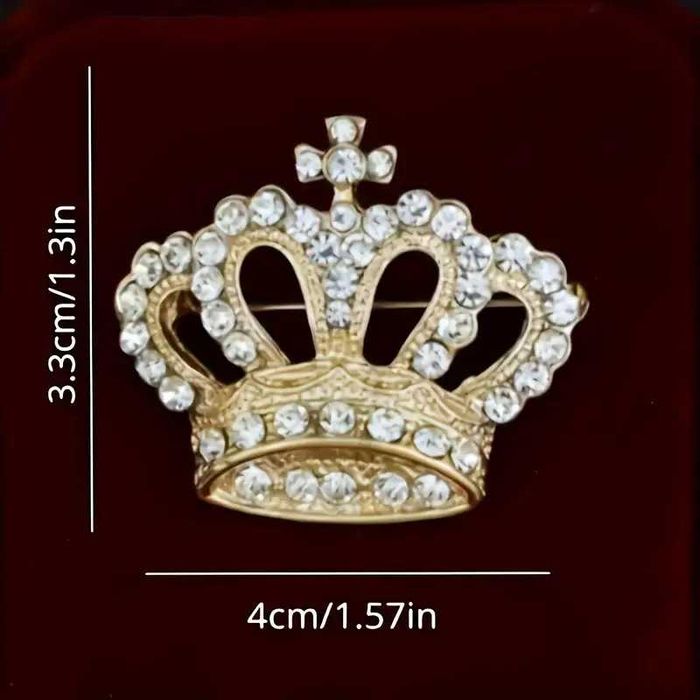 Винтажная брошь-заколка