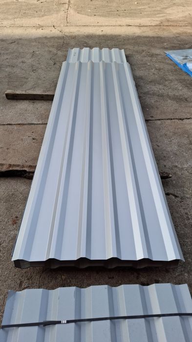 Tabla gard acoperis H35 0.38 mm Argintiu Sidef