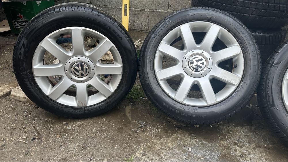 Джанти с летни гуми 5х112/16 цола