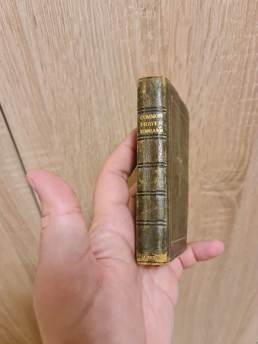 Carte rugaciuni The book of common prayer Hymns A&M Cambridge 1916