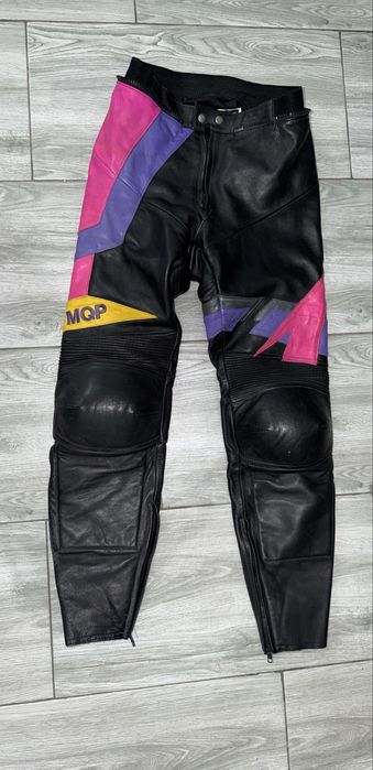 Pantaloni moto piele MQP