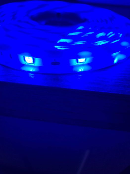 Лед лента 5 метра синя светлина