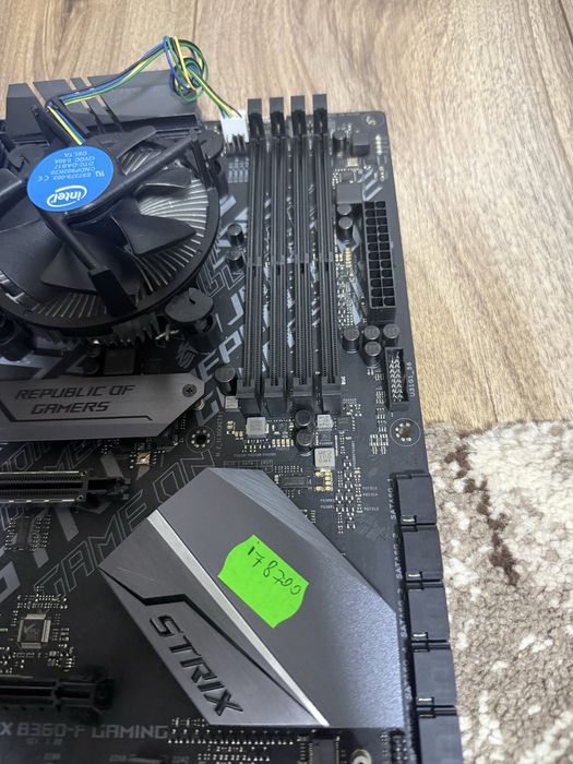 Kit placa baza B360-F + I7 8700