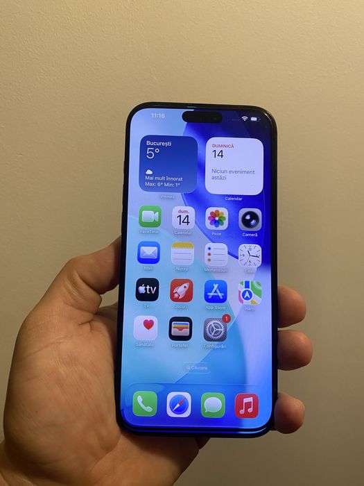 iPhone 16 Pro Max Black Titanium 256 GB Impecabil