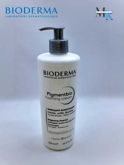 Bioderma Pigmentbio Foaming Cream, Dog‘larga Qarshi yuz yuvish kremi
