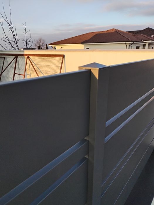 Gard aluminiu, porti aluminiu, gard jaluzea, fer forjat