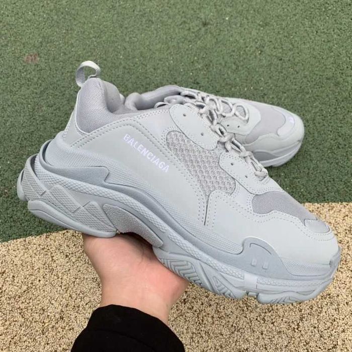 Balenciaga Triple S - Grey/Tan/Dark Grey