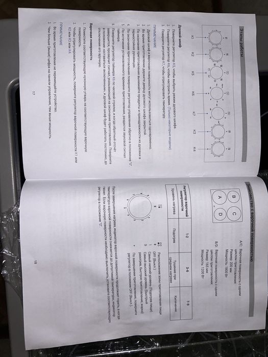 Электроплита новая