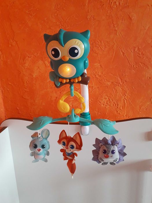 Музикална играчка за легло Горски Животни 3 в 1 WINFUN