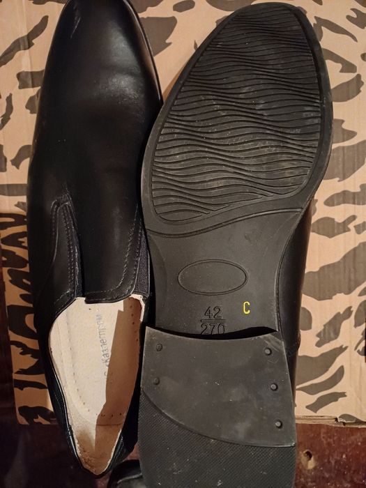 Туфли мужские черные