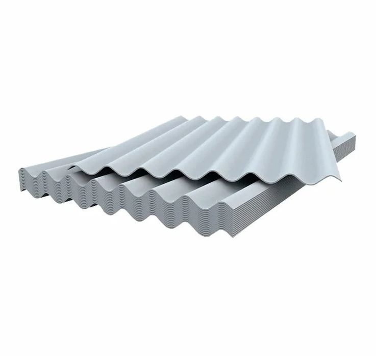 Шифер плоский и волновой.