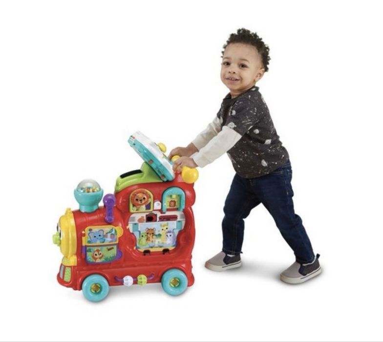 Детска играчка 4 в 1 Vtech - Интерактивен влак (английски език)