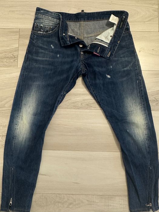 Blugi DSQUARED2 originali, Made in Italy, mărimea 50, model S71LA0621