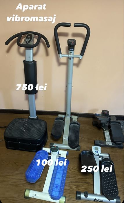 Aparate fitness, aparat vibromasaj, banca multifunctionala / stepper