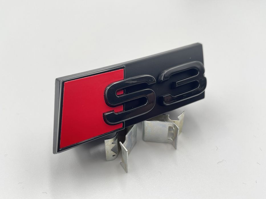 Emblema Audi S3 grila negru