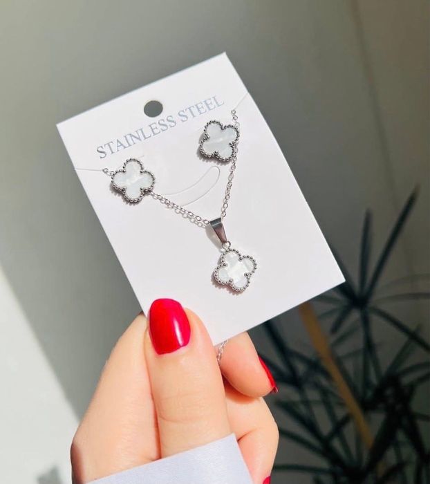 Комплект колие с обици