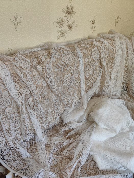 Тюль на окно. Новая ширина 2;5 метра всего 6 метров. Город Шымкент.