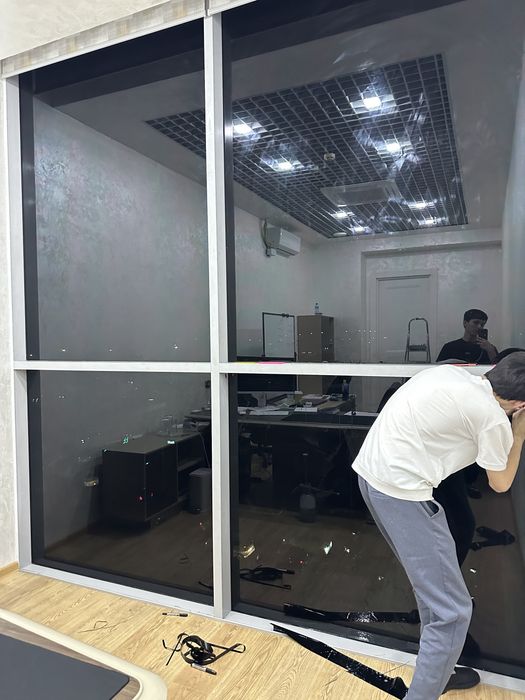 Tonirovka ofis + xizmat tanirofka skitka тонировка услуга