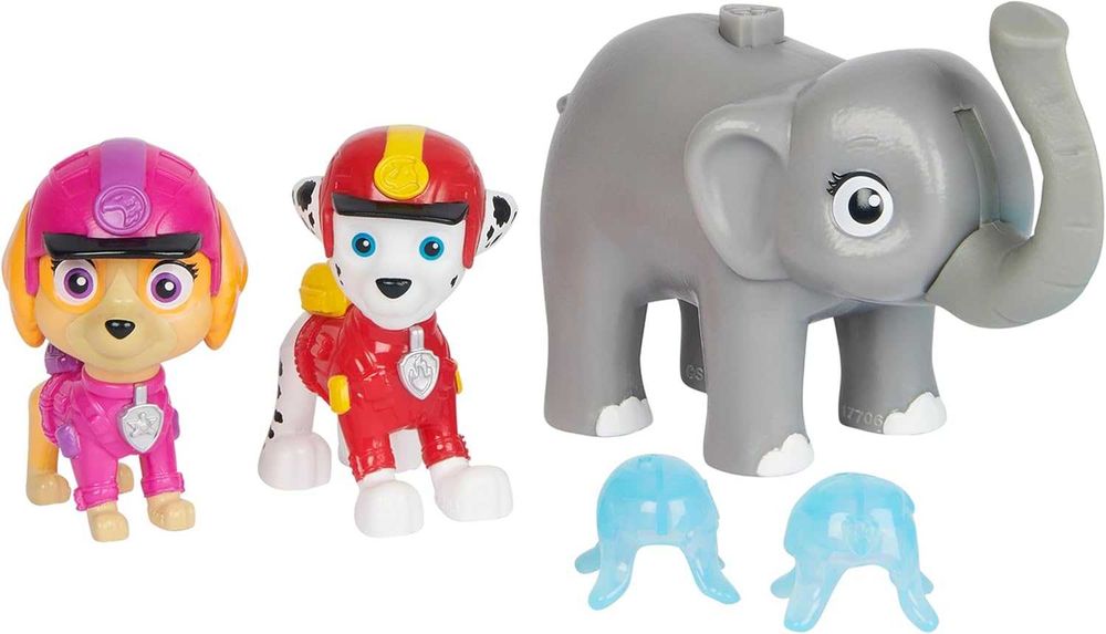 Комплект фигури кученца Paw Patrol Jungle Pups - 3 модела