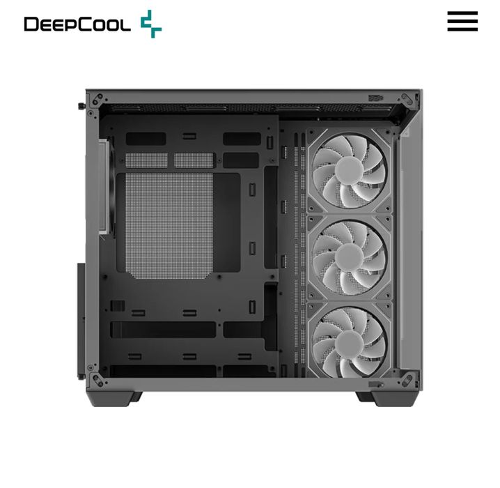 Продам кейс для пк new deep cool версия с контролером и arg вертушками