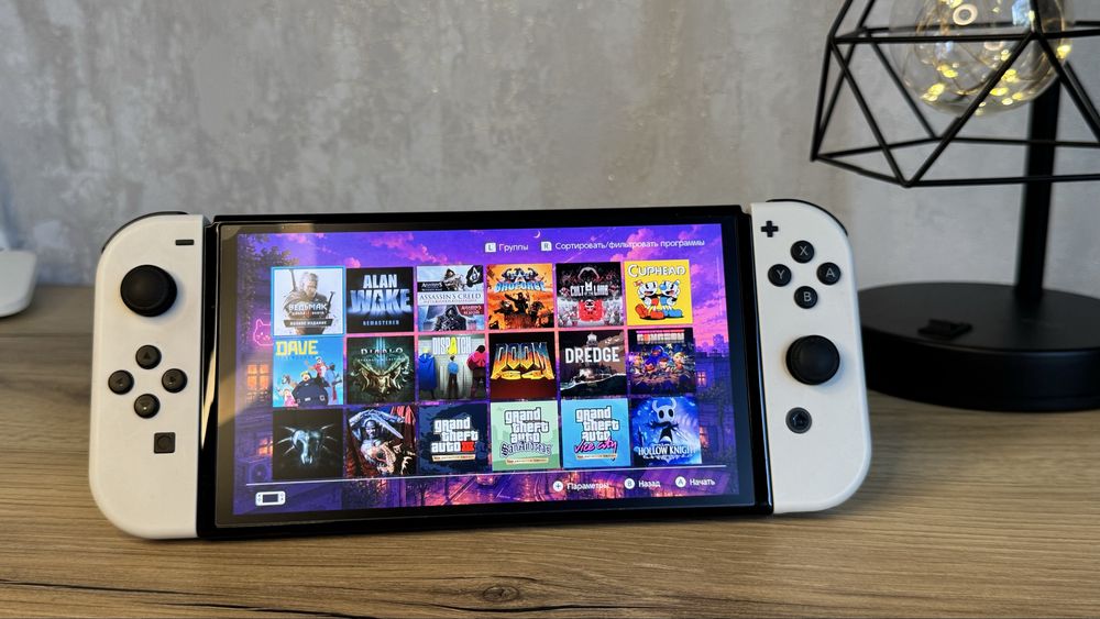 Прошитый Nintendo Switch OLED
