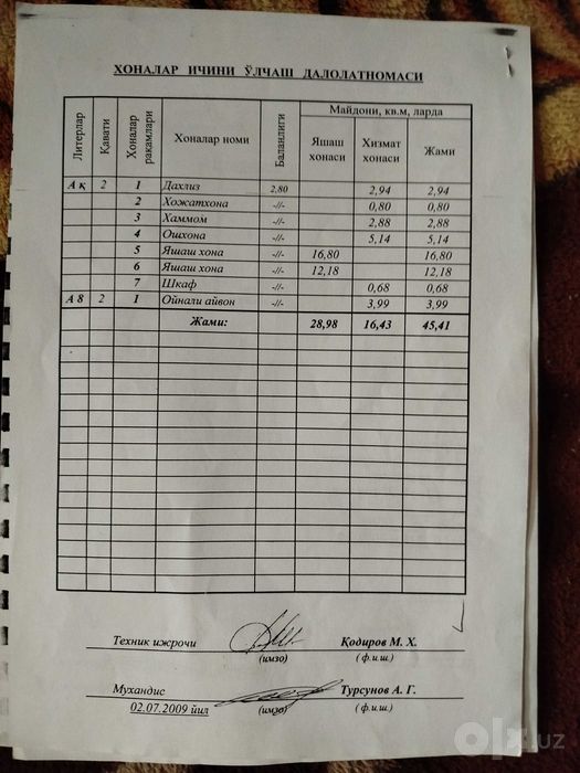 Продается своя квартира в Яшнобадском районе!