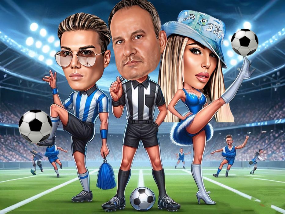 Дигитални карикатури по снимка