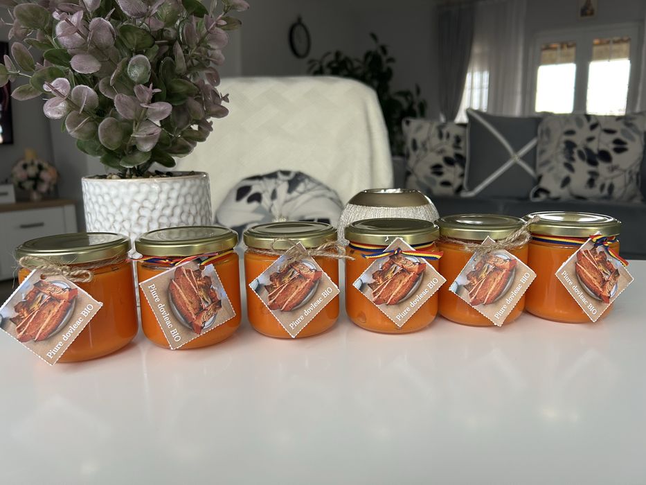 Piure dovleac placintra100% bio pt bebe .