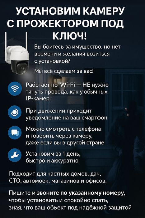 Видеонаблюдение WiFi
