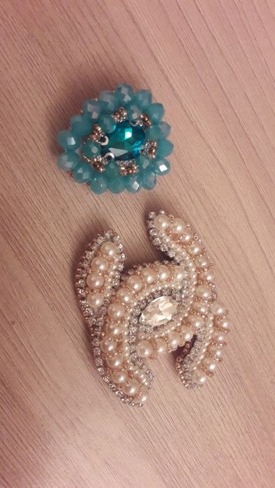 Продам брошь шаннель ручная