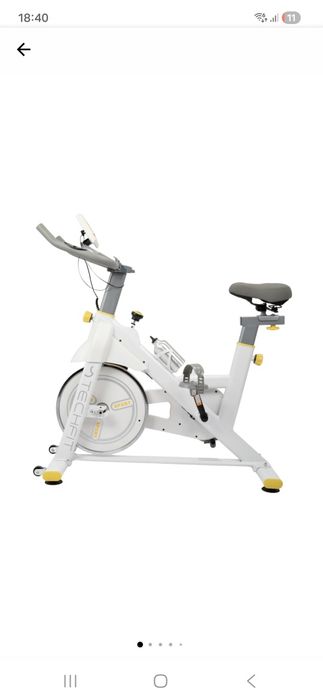 Велоергометър TECHFIT SBK800, Инерционна система на маховика 8 Kg,